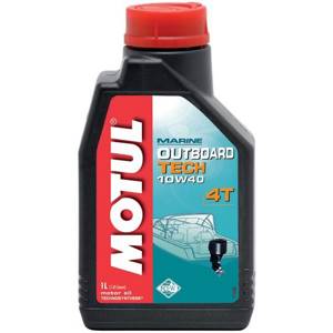 MOTUL OUTBOARD TECH 4T 10w40 1л.п/синтетика(для 4-тактн. подвесных лодочных двигател.) (масло моторное)